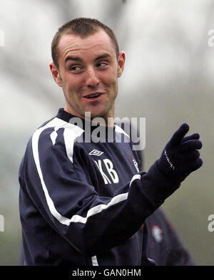 Calcio Rangers - Sessione di formazione - Murray Park Foto Stock