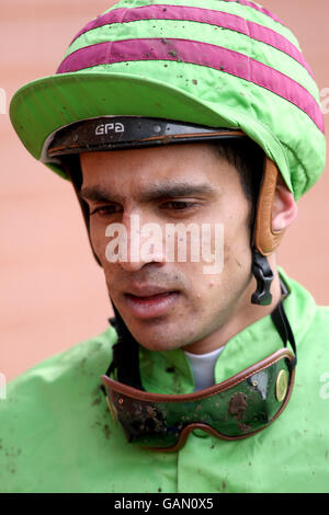 Horse Racing - Costruzione di primavera Raceday - Nottingham Racecourse Foto Stock