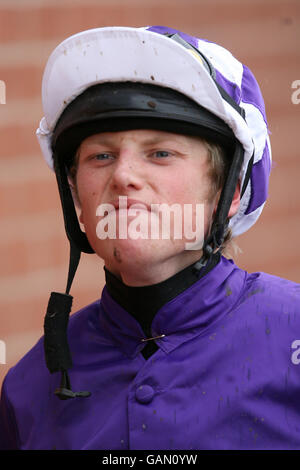 Horse Racing - Costruzione di primavera Raceday - Nottingham Racecourse Foto Stock