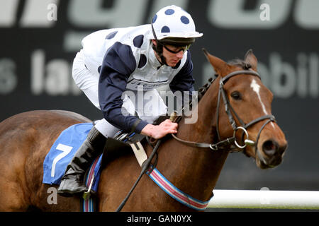 Horse Racing - Costruzione di primavera Raceday - Nottingham Racecourse Foto Stock