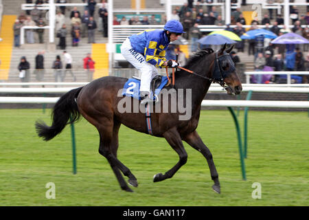 Horse Racing - Costruzione di primavera Raceday - Nottingham Racecourse Foto Stock