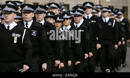 Polizia Tulliallan training college Foto Stock