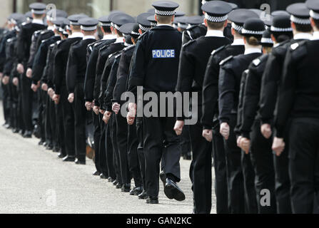 Polizia Tulliallan training college Foto Stock