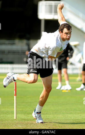 Cricket - Primo npower Test Match - Nuova Zelanda reti sessione - Signori Foto Stock