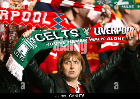 Calcio - Coppa UEFA - Quarti di Finale - Prima tappa - Celtic v Liverpool Foto Stock