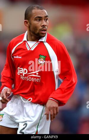 Calcio - Lega Nazionale seconda Divisione - Wrexham v Darlington. Jim Whitley, Wrexham Foto Stock