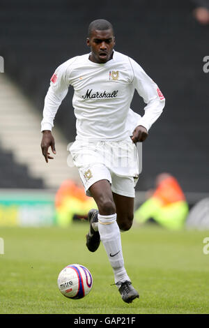 Calcio - Coca-Cola Football League Two - Milton Keynes Dons v Morecambe - Stadium:mk. Jude Stirling, Milton Keynes Dons Foto Stock