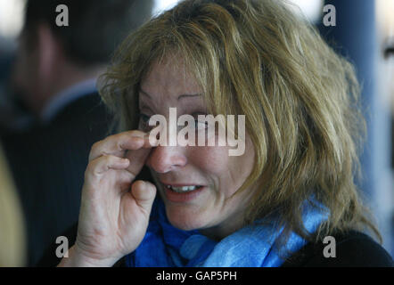 Falkland infermieri riunita con pazienti Foto Stock