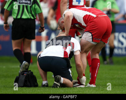 Rugby Union - Guinness Premiership - Gloucester Rugby v Bath Rugby - Kingsholm Stadium Foto Stock