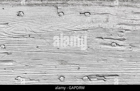 Grungy legno dipinto texture come sfondo Foto Stock