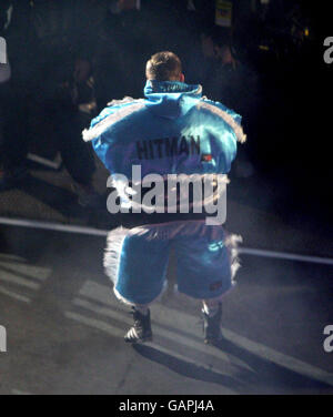 Boxing - IBO Light-Welterweight - Ricky Hatton v Juan Lazcano - City of Manchester Stadium Foto Stock