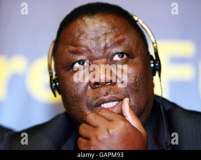 Tsvangirai al liberale congresso internazionale Foto Stock