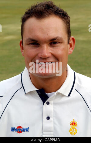 Cricket - Derbyshire fotocellula CCC. Stephen Stubbings del Derbyshire Foto Stock