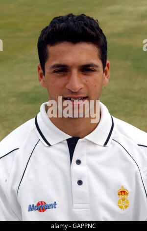 Cricket - Derbyshire fotocellula CCC. Rawait Khan del Derbyshire Foto Stock