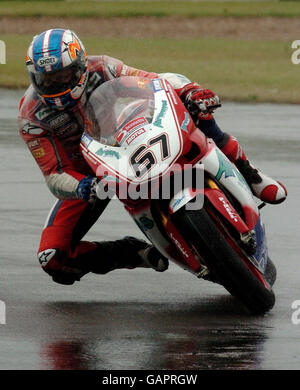 Moto - Bennetts British Superbike - Prove Libere - Donnington Park - Foto Stock