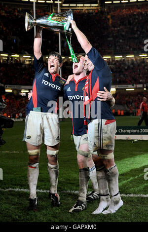 Il Rugby - Heineken Cup - finale - Munster v Toulouse - Millennium Stadium Foto Stock