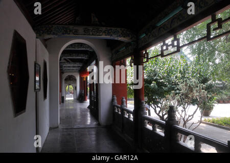 Signore Bao Memorial Temple, Kaifeng, Henan, Cina Foto Stock