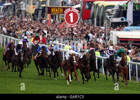 Horse Racing - 2008 il Derby Festival - Derby Day - ippodromo di Epsom Downs Foto Stock