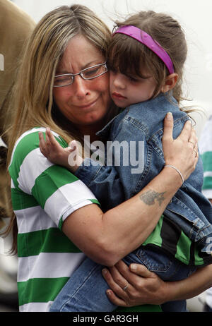 Calcio - Tommy Burns omaggi - Celtic Park Foto Stock