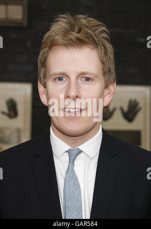 Premi Britain's Best 2008 Awards - Londra. Patrick Kielty arriva ai premi Best 2008 della Gran Bretagna presso i London Television Studios. Foto Stock