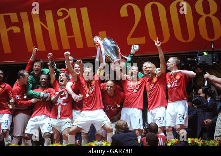 Soccer - UEFA Champions League - finale - Manchester United v Chelsea - Luzhniki Stadium Foto Stock