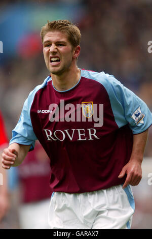 Calcio - fa Barclaycard Premiership - Aston Villa v Sunderland. Thomas Hitzlsberger, Aston Villa Foto Stock