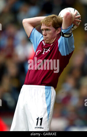 Calcio - fa Barclaycard Premiership - Aston Villa v Sunderland. Steve Staunton, Aston Villa Foto Stock