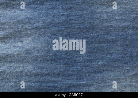 Blu Denim morbido sfondo texture Foto Stock