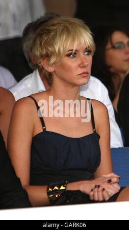 Kimberly Stewart al Grand Prix e Fashion Unite all'Amber Lounge, le Meridien Beach Plaza Hotel, Monaco. Foto Stock