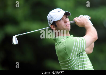 Golf - BMW PGA Championship 2008 - Round Four - Wentworth Golf Club - Virginia Water. Paul Casey in azione durante il Campionato BMW PGA a Wentworth Foto Stock