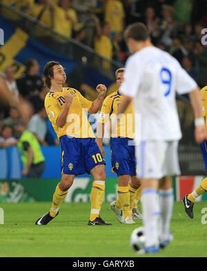 Soccer - UEFA campionato europeo 2008 - Gruppo D - Grecia v Svezia - Wals Siezenheim Stadium Foto Stock