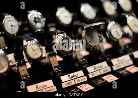 Vintage orologi Rolex Foto Stock