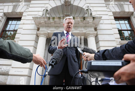 David Davis si dimette Foto Stock