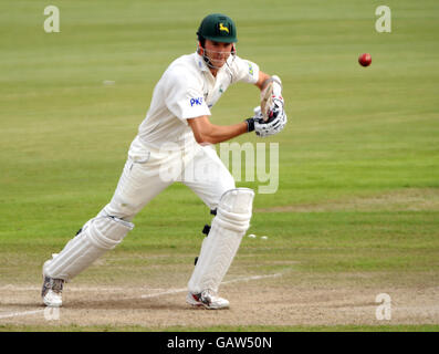 Cricket - Liverpool Victoria County Championship - Division One - Lancashire v Nottinghamshire - Giorno 2 - Old Trafford Foto Stock