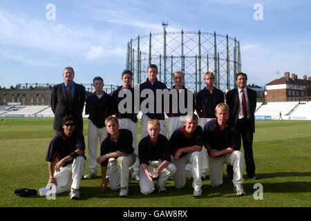 Azione dal giorno del Trofeo commemorativo ben Hollioake della Whitgift School Foto Stock