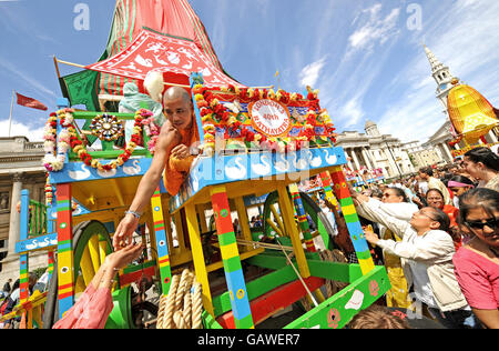 Londra Festival di carri Foto Stock