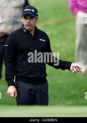 Golf - The Celtic Manor Wales Open 2008 - Round One - The Celtic Manor Resort. Paul McGinley, irlandese Foto Stock