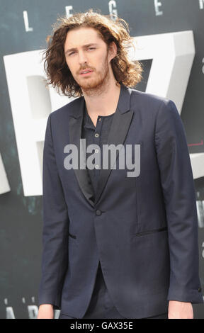 Londra, Regno Unito. 5 Luglio, 2016. Hozier assiste la premiere europeo di "La leggenda di Tarzan" di Odeon Leciester Square. Credito: Ferdaus Shamim/ZUMA filo/Alamy Live News Foto Stock