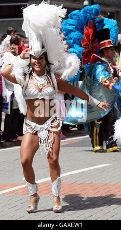 Signore Sindaco di carnevale - Belfast Foto Stock