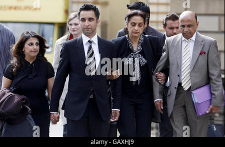 Aamer Anwar causa in tribunale Foto Stock