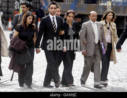 Aamer Anwar causa in tribunale Foto Stock