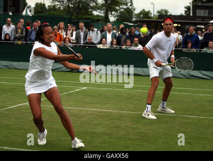 Tennis - campionati di Wimbledon 2008 - Giorno 5 - l'Inghilterra tutti i Club Foto Stock