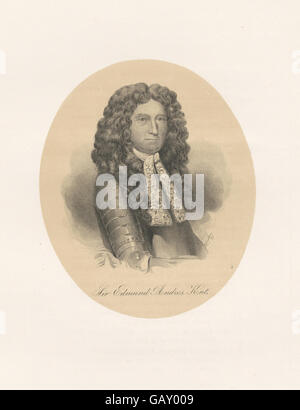 Sir Edmund Andros Knt ( b13512825-423142) Foto Stock