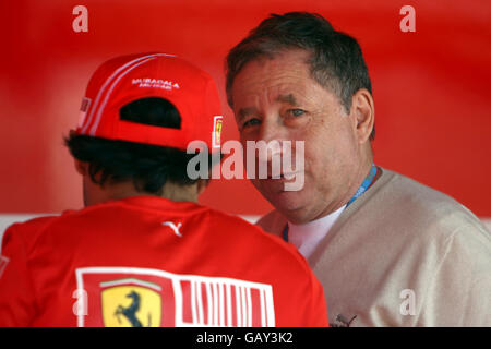 Formula Uno Motor Racing - Gran Premio di Francia - Qualifiche - Magny Cours Foto Stock