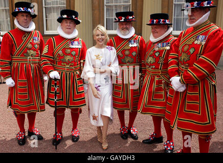 Investitura a Buckingham Palace Foto Stock