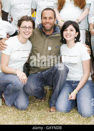 Jack Johnson Photocall - Londra Foto Stock