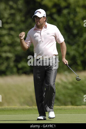 Golf - La European Open - Round 3 - London Golf Club Foto Stock