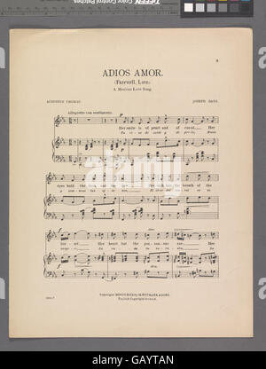 Adios amor - un messicano love song ( Ade-608860-1955528) Foto Stock