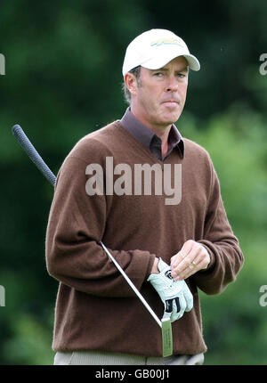 Richard Green il 2° durante il Barclays Scottish Open a Loch Lomond, Glasgow. Foto Stock