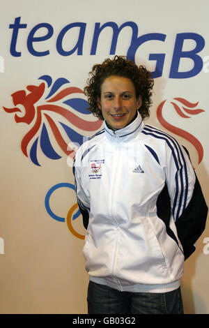 Olimpiadi - BOA lancia il programma di ambizione olimpica della Gran Bretagna - il Padiglione. Maria Bertelli (Indoor Volleyball) durante il lancio delle Olimpiadi britanniche del 2012 al Pavilion, NEC, Birmingham. Foto Stock